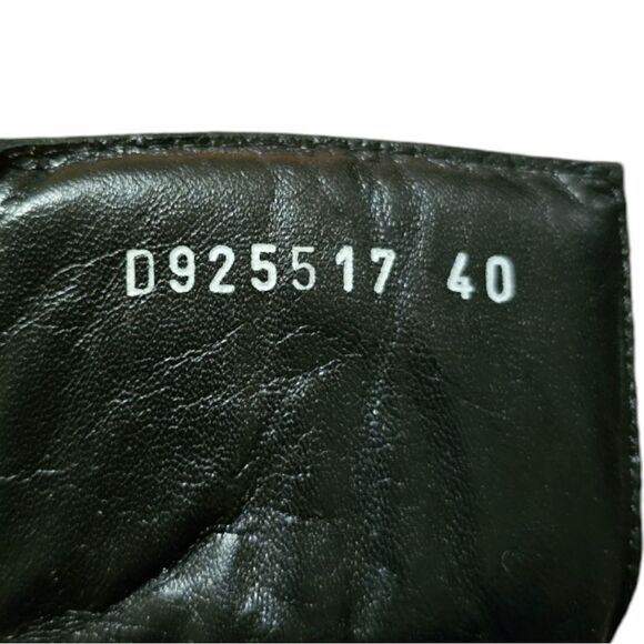 AGL Chunky Platform Black Leather Lace-up Boots Women’s - Size 40/10 - Picture 10 of 10